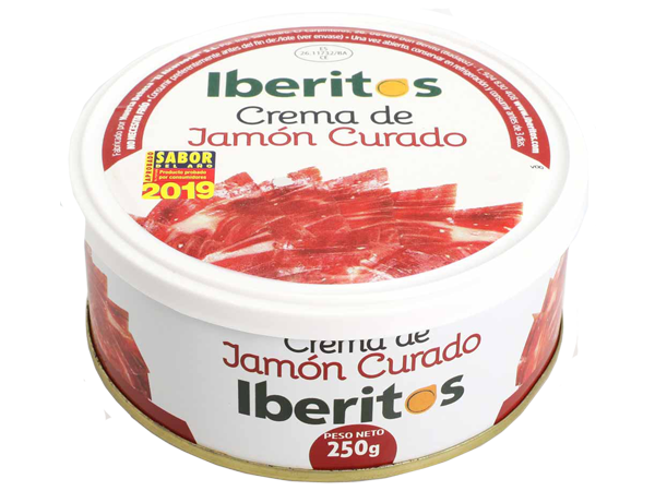 Crema Jamón Curado Iberitos
